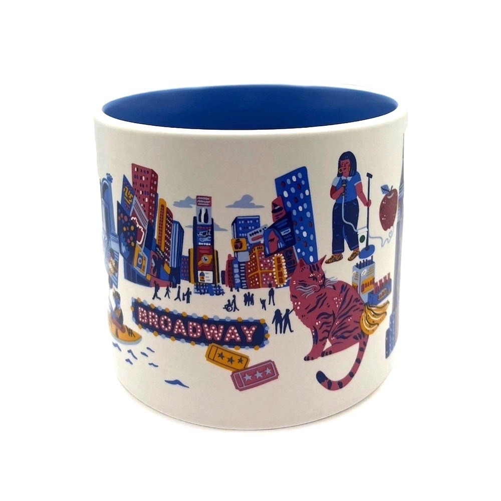 Starbucks New York City Coffee Mug Discovery The Boroughs Series Manhattan New - Picture 4 of 8